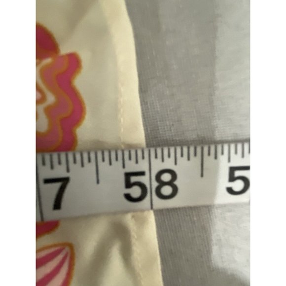 Boston Proper Boho Floral Ruffle Neckline Maxi Dress Womens Long Sleeve VNeck 10 - Picture 7 of 12